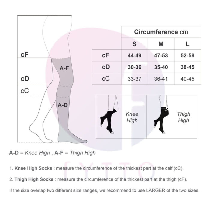 2024 | Open Toe Moderate Compression Stockings, Microfiber  | FYTTO