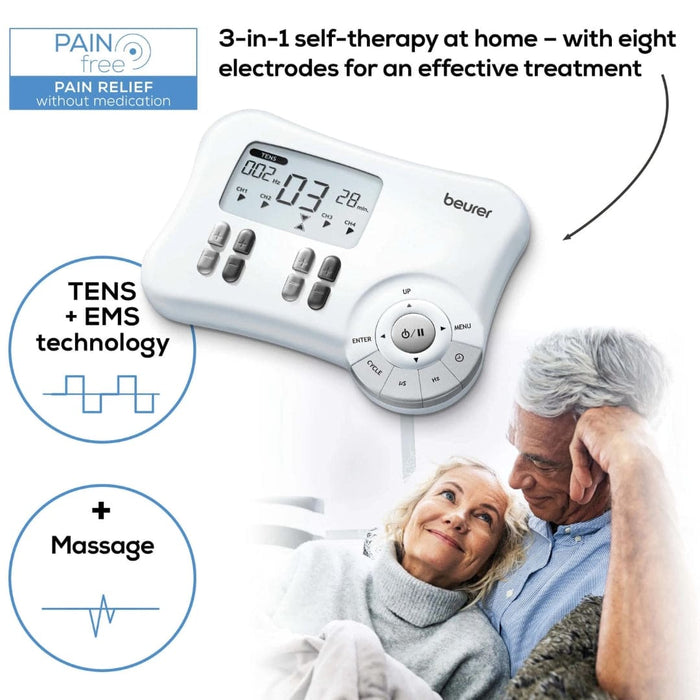 3-in-1 Digital TENS/EMS unit EM 80 | BEURER