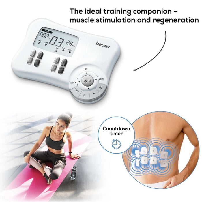 3-in-1 Digital TENS/EMS unit EM 80 | BEURER