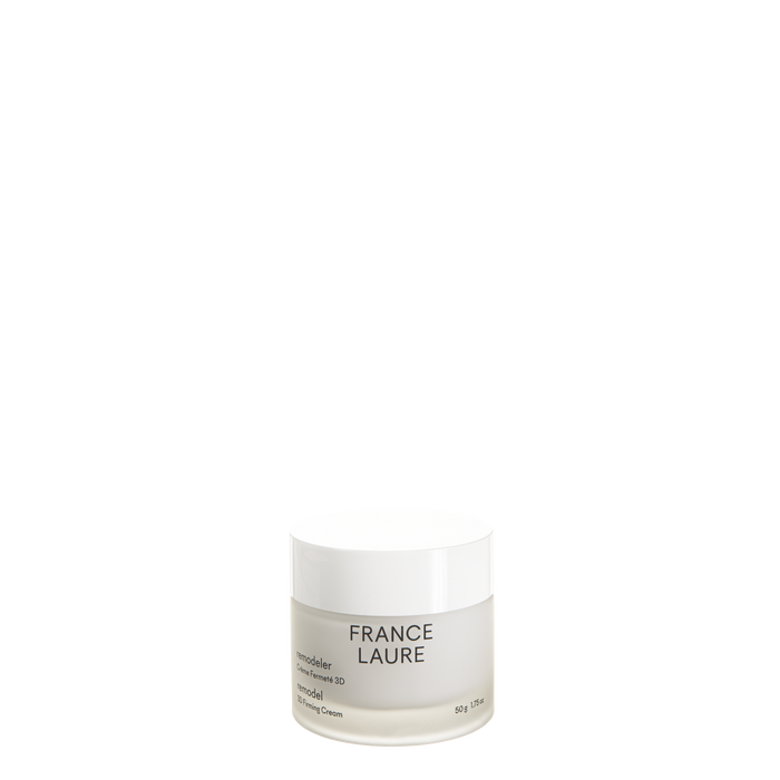 France Laure Remodel 3D Firming Cream in sleek white jar, 50g facial skincare for all skin types