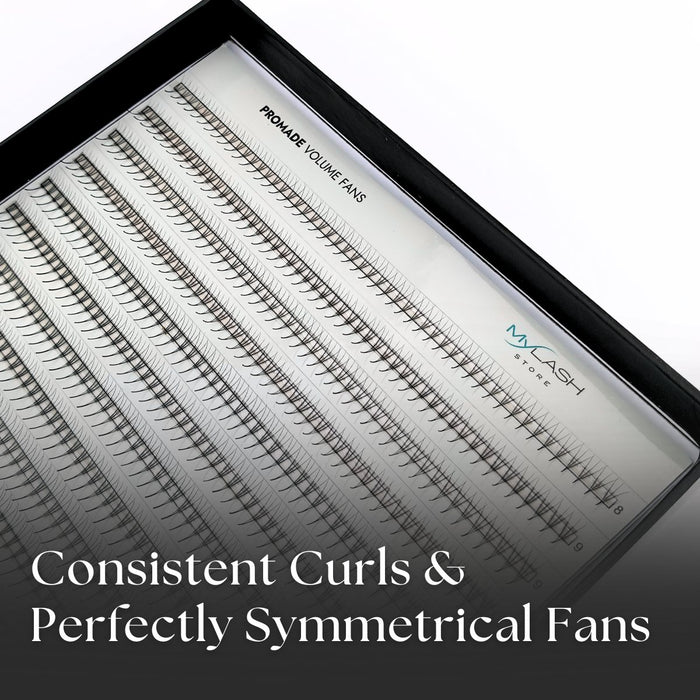 Closeup of 3D Narrow Promade Fans