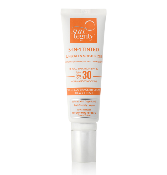 5 IN 1 Natural Moisturizing Face Sunscreen SPF 30