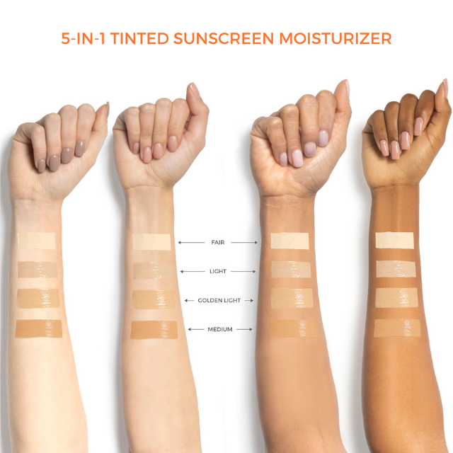 Suntegrity-5 IN 1 Natural Moisturizing Face Sunscreen SPF 30-Sun Care-5in1ArmSwatches-The Detox Market |