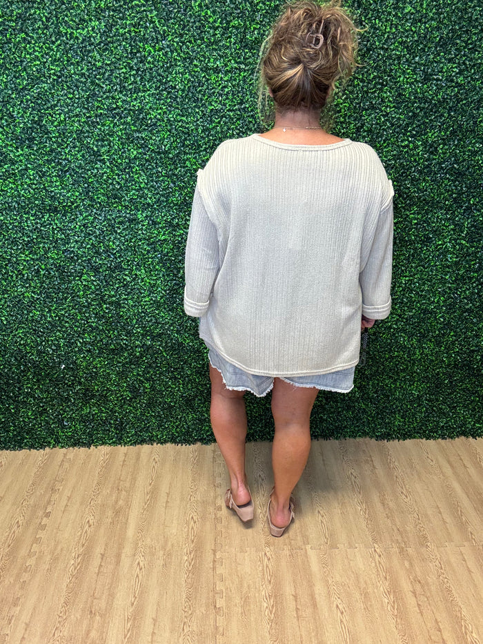 New In/Very J Chambray Short