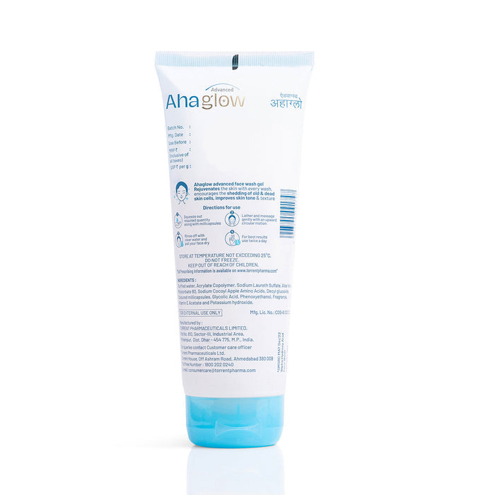 Ahaglow Advanced Skin Rejuvenating Face Wash Gel