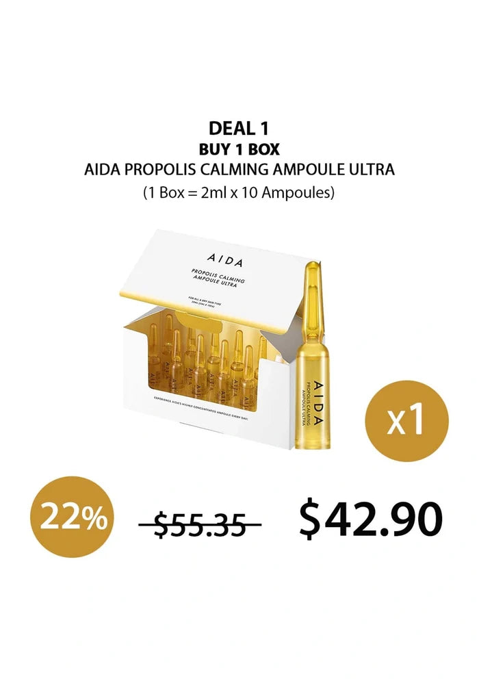 (BUY 1 YELLOW) AIDA PROPOLIS AMPOULE