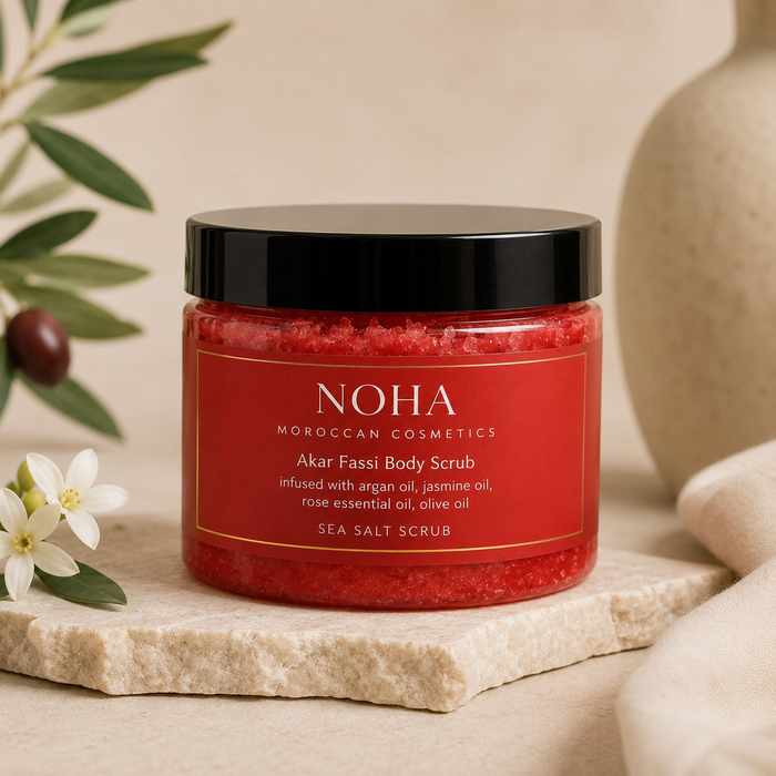 Akar fessi sea salt scrub
