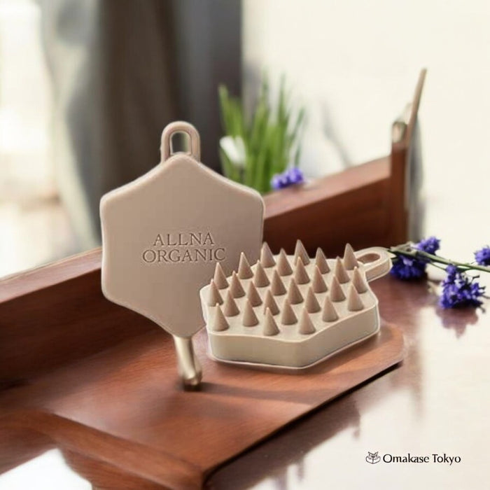 ALLNA Organic Scalp Massage Shampoo Brush