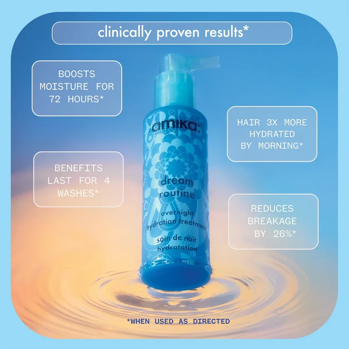Amika Dream Routine Hydrating Hair Mask Salon Blissful -  perks