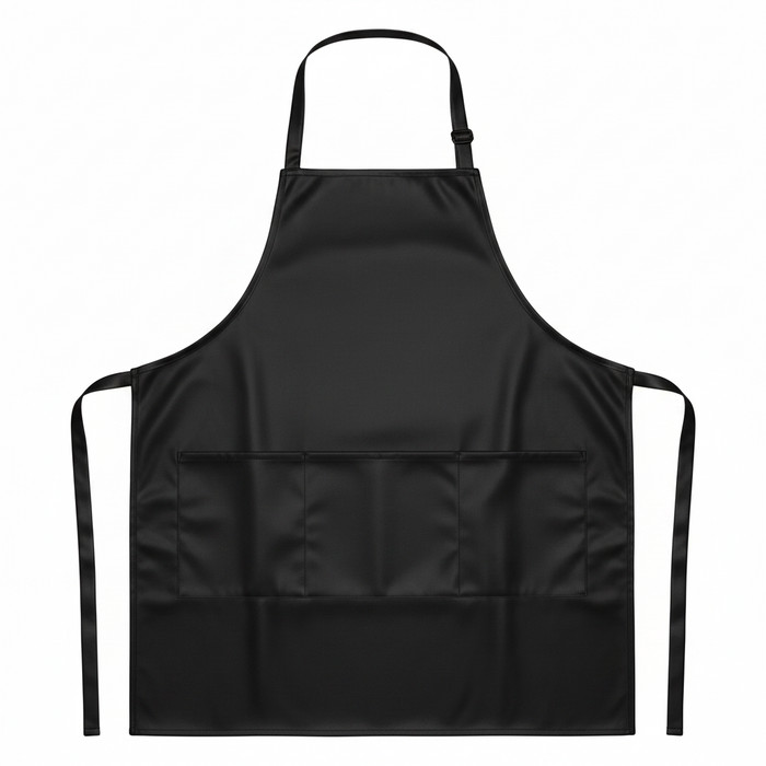 Annie Stylist Apron Waist-Tie String, 1 Count, Black