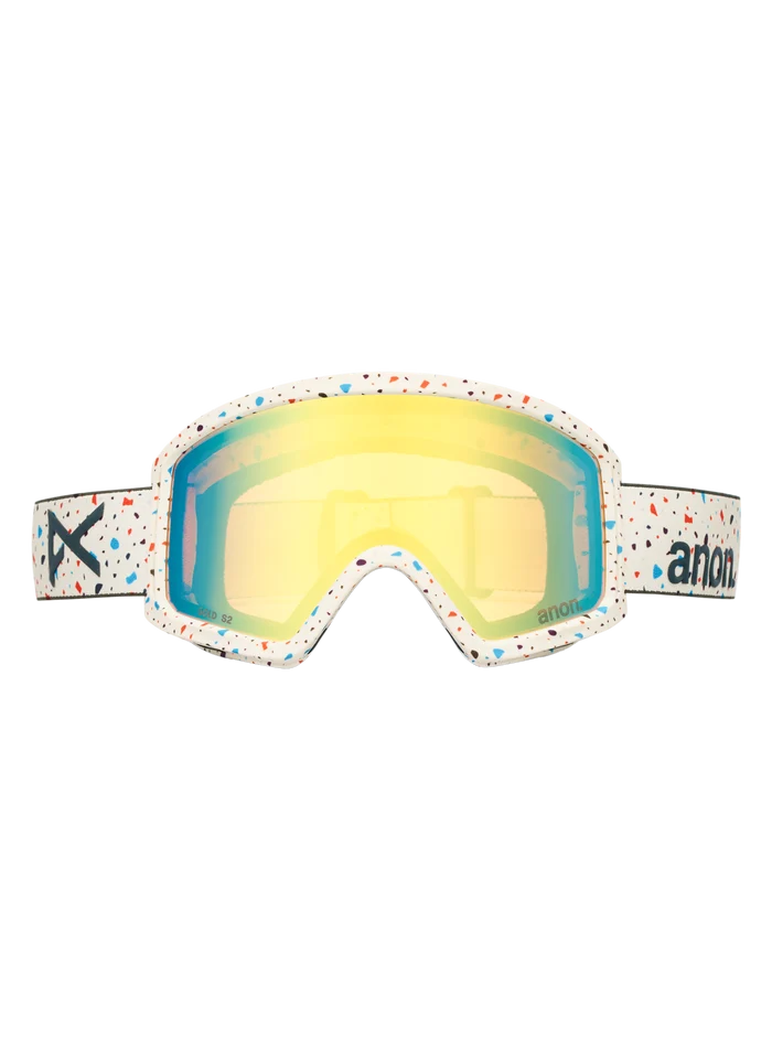Product image of Anon Tracker 2.0 Goggles + MFI® Face Mask[Variant:Frame: Speckles, Lens: Gold Amber (32% / S2)]
