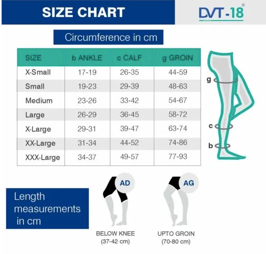 Anti Embolism stockings | DVT-18