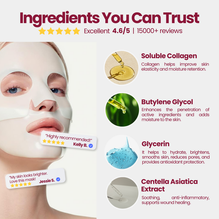 Anti-Wrinkle Collagen Masks Free
