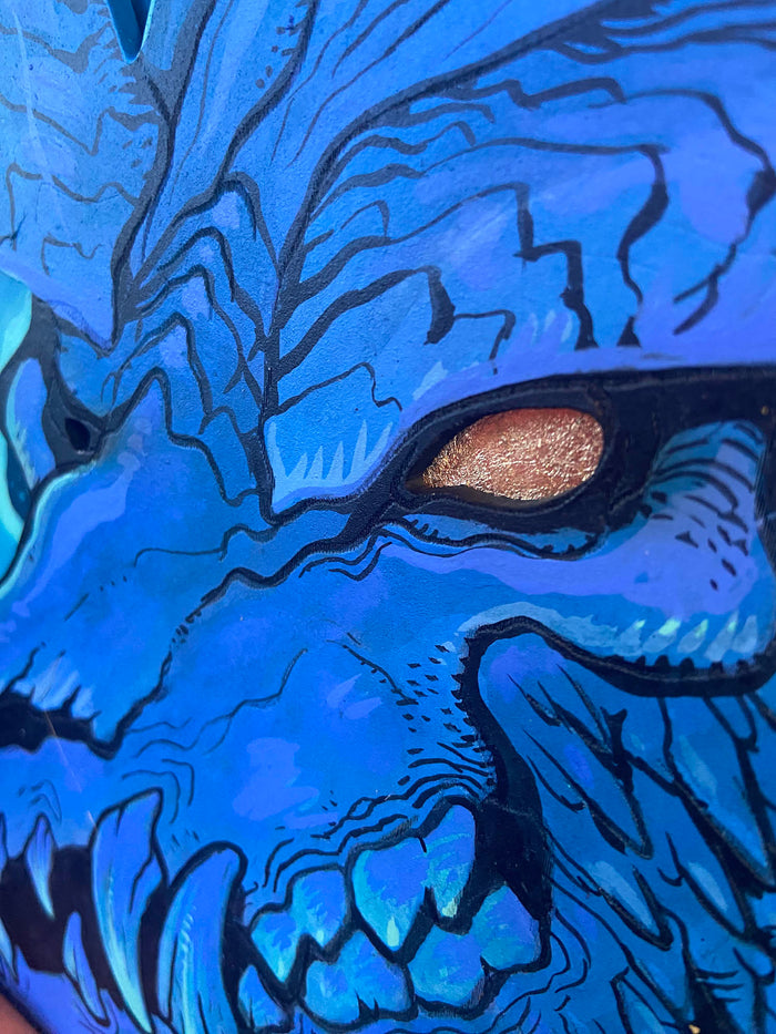 ANTLER DEMON PAINTING