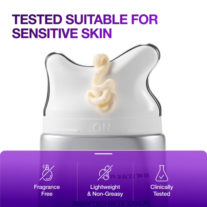 Anua Collagen Retinol Refining Gua Sha Cream 80ml كريم أنوا لتنقية الكولاجين والريتينول بتقنية غوا شا - Princess Cosmetics Qatar