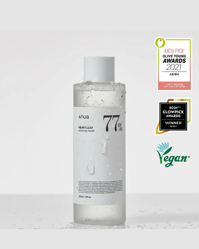 ANUA HEARTLEAF 77% Soothing Toner 250ml