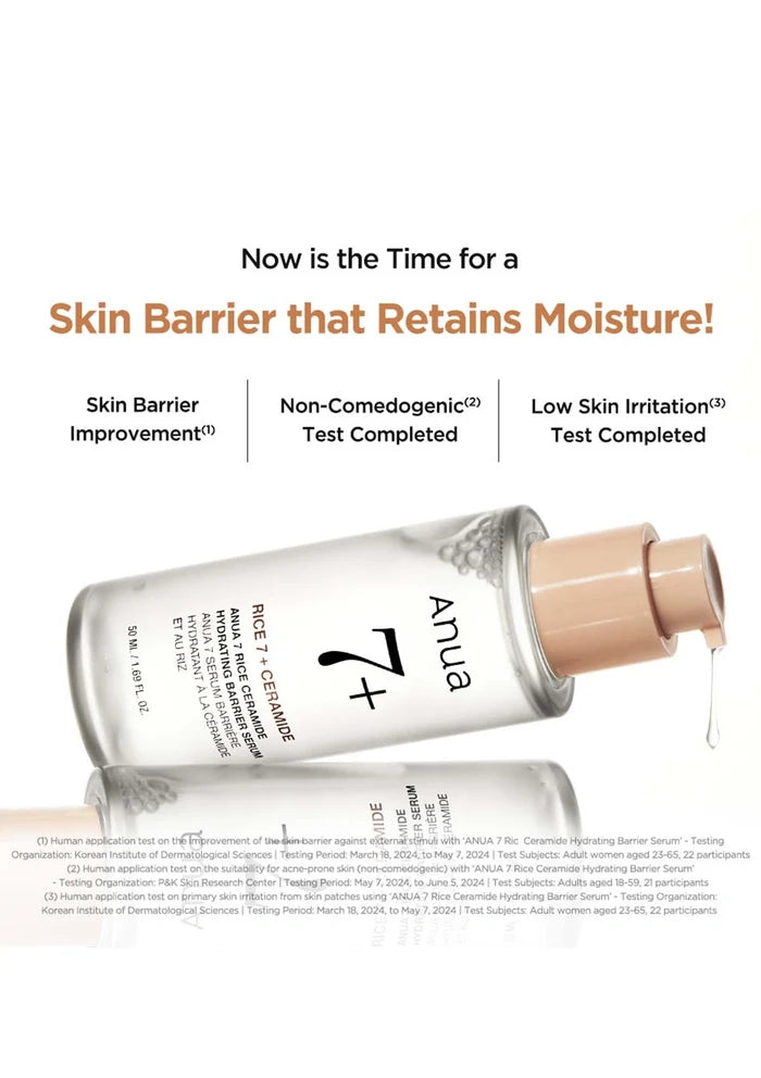 A ceramide-rich serum with rice extract to strengthen the moisture barrier, smooth texture and hydrate dry, sensitive skin.