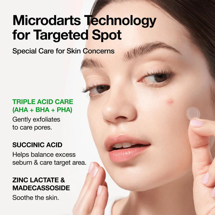 ANUA Triple Acid Spot Care Microdart Patch 12 ea