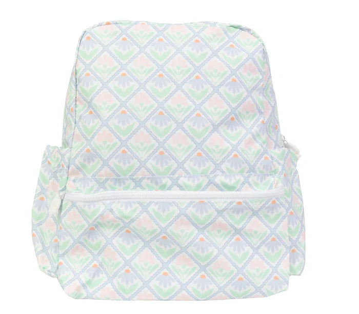 AOMI Pastel Floral Backpack