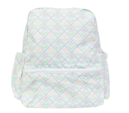 AOMI Pastel Floral Backpack