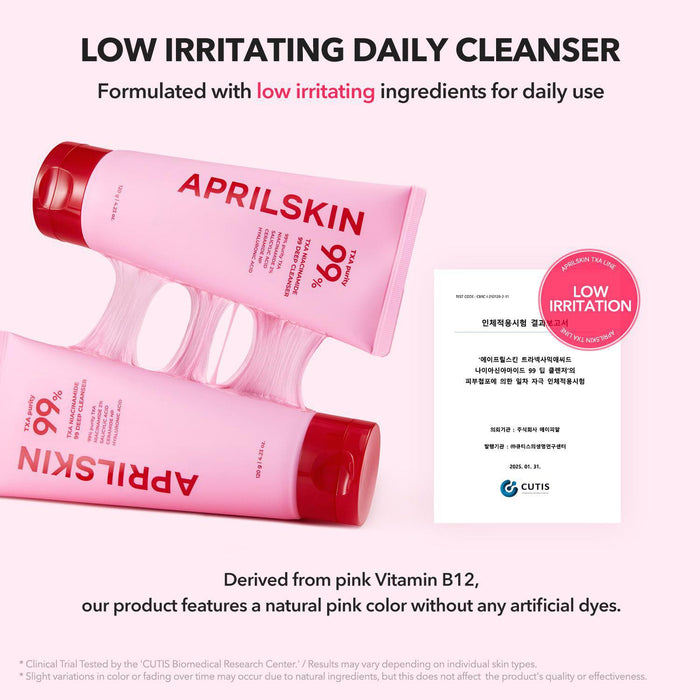 APRILSKIN TXA Niacinamide 99 Deep Cleanser 120 g