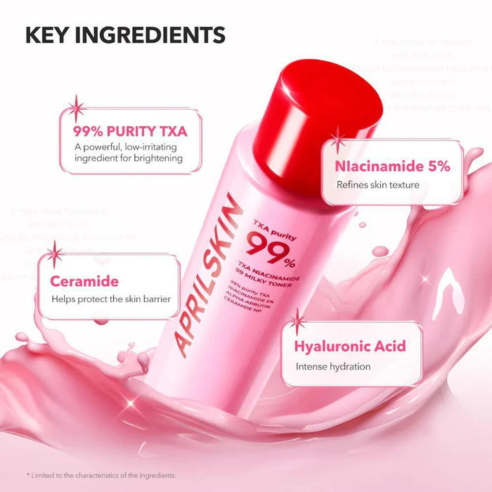 APRILSKIN TXA + Niacinamide 99 Pink Milky Toner 150 mL