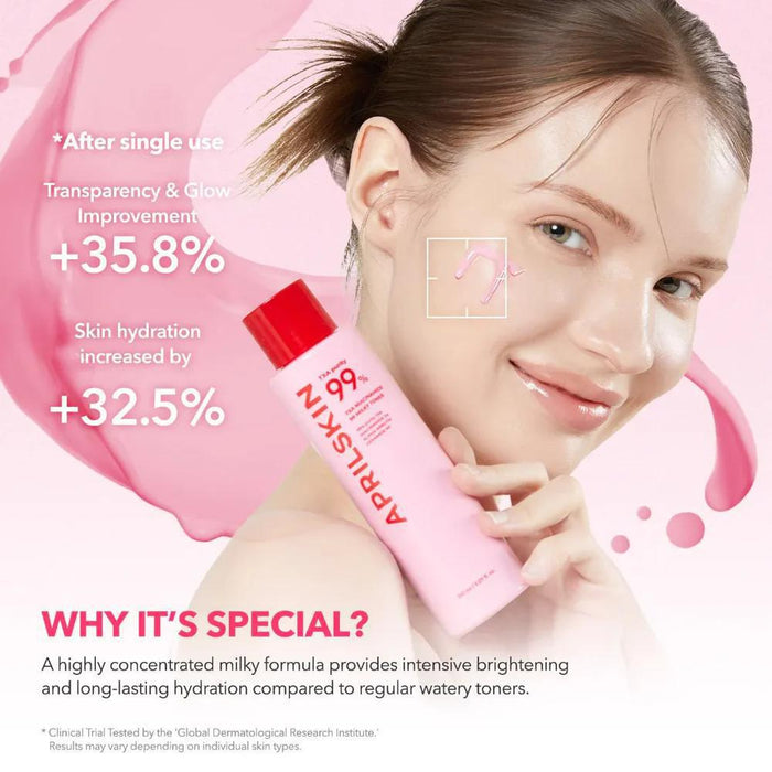 APRILSKIN TXA + Niacinamide 99 Pink Milky Toner 150 mL