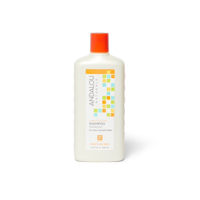 Argan Oil & Shea Moisture Rich Shampoo - Andalou Naturals US