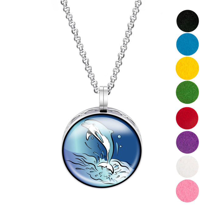Necklace Diffusers Without Oils (Stainless Steel) - Dream Essentials LLC.