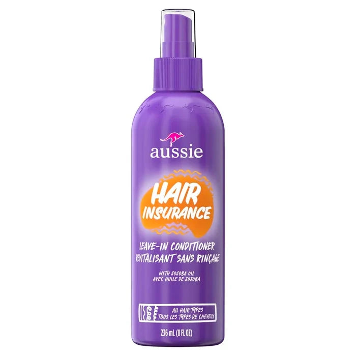 AUSSIE Hair Insurance leave in conditioner revitalisant sans rincage with jojoba oil ليف ان الشعر من اوسي بالجوجوبا