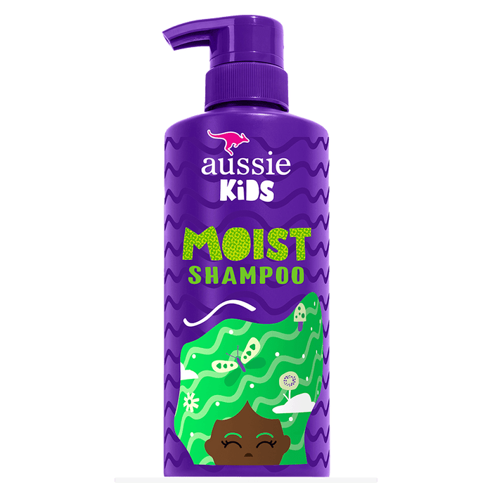 AUSSIE Kids Moist Shampoo Sulfate-Free Paraben Free شامبو اوسي للاطفال