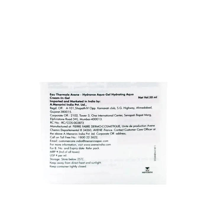 Avene Hydrance Hydrating Aqua Cream-In-Gel