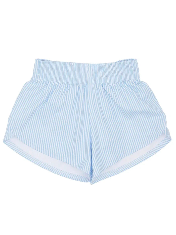 Azarhia Light Blue Striped Steph Short