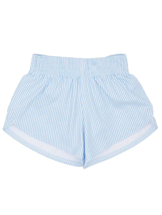 Azarhia Light Blue Striped Steph Short