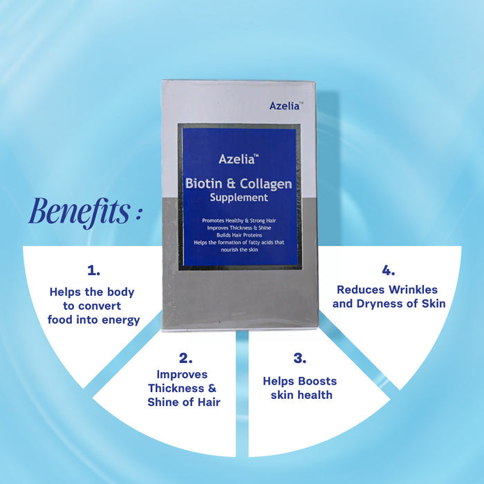 Azelia Biotin & Collagen Supplements