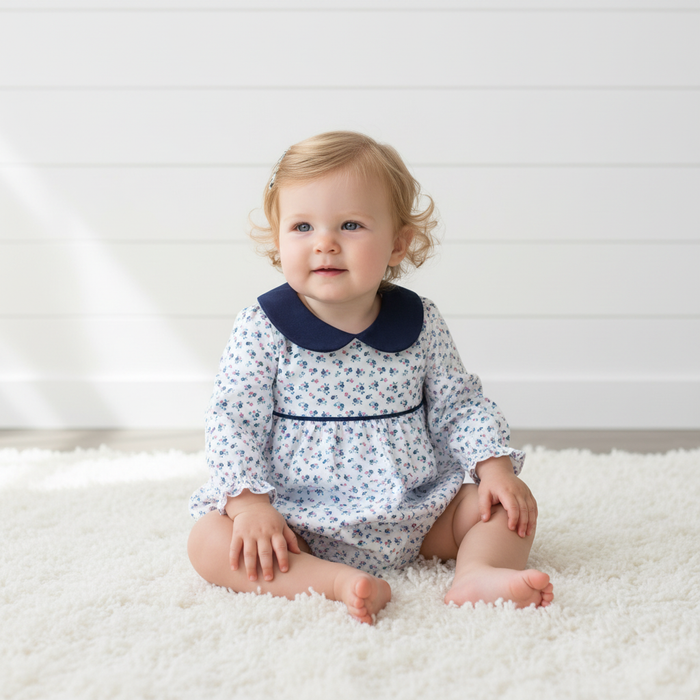 Baby Loren Callie Floral Print Bubble
