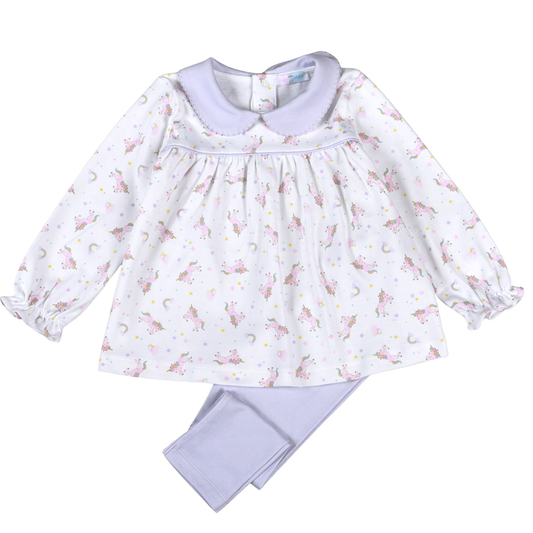 Baby Loren Magic Unicorns Legging Set