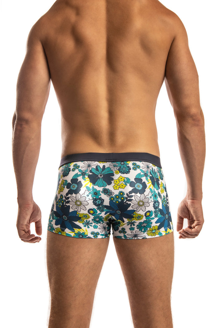 Jack Adams Bali Swim Trunk in flower power - blue