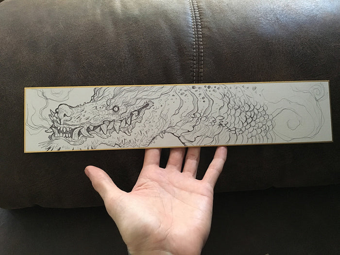 BALLPOINT PEN ILLUSTRATION ON WHITE BOARD