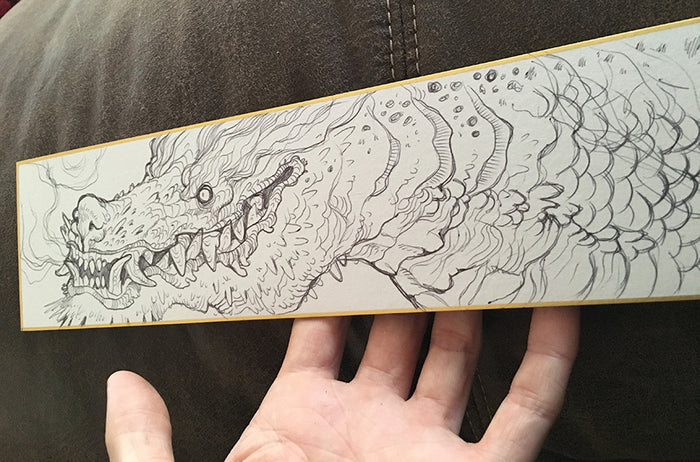 BALLPOINT PEN ILLUSTRATION ON WHITE BOARD