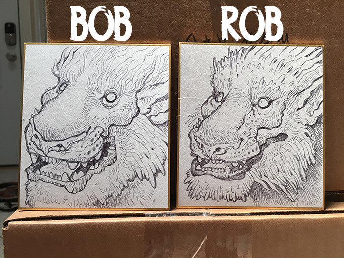 BALLPOINT PEN ILLUSTRATIONS ON WHITE BOARD