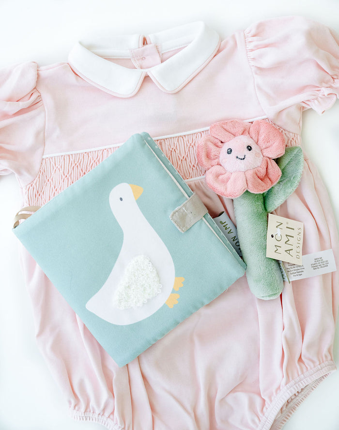 Basic Pink Smocked Bubble