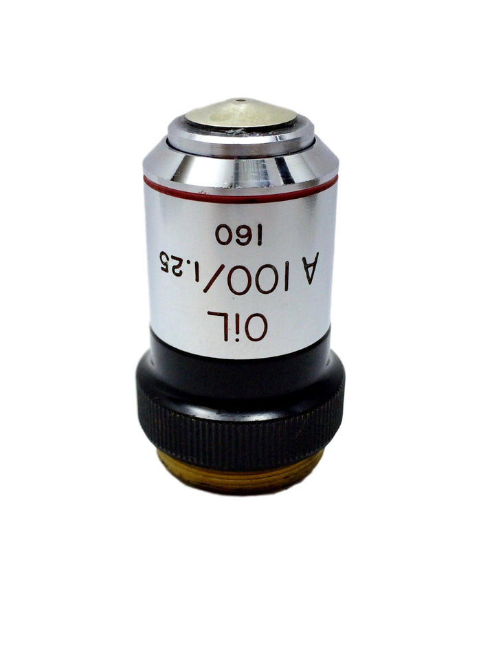 Bausch & Lomb Achromat 100X Oil Microscope Objective