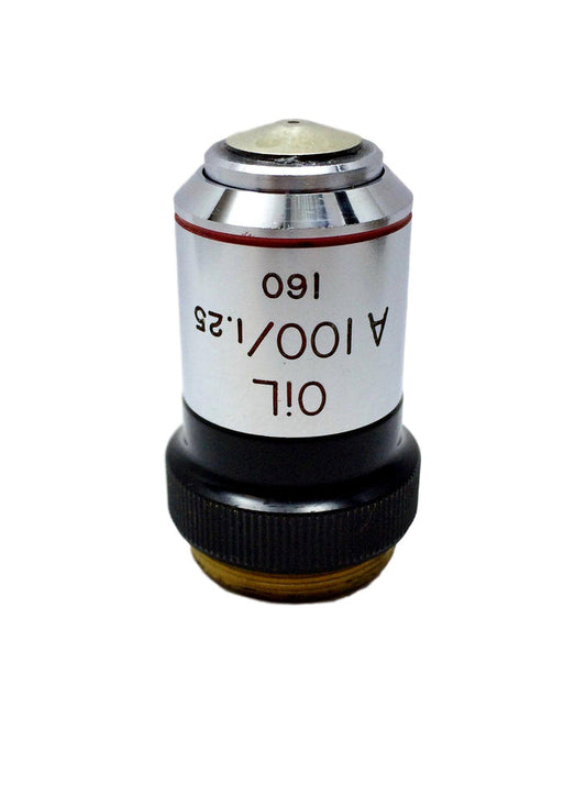 Bausch & Lomb Achromat 100X Oil Microscope Objective