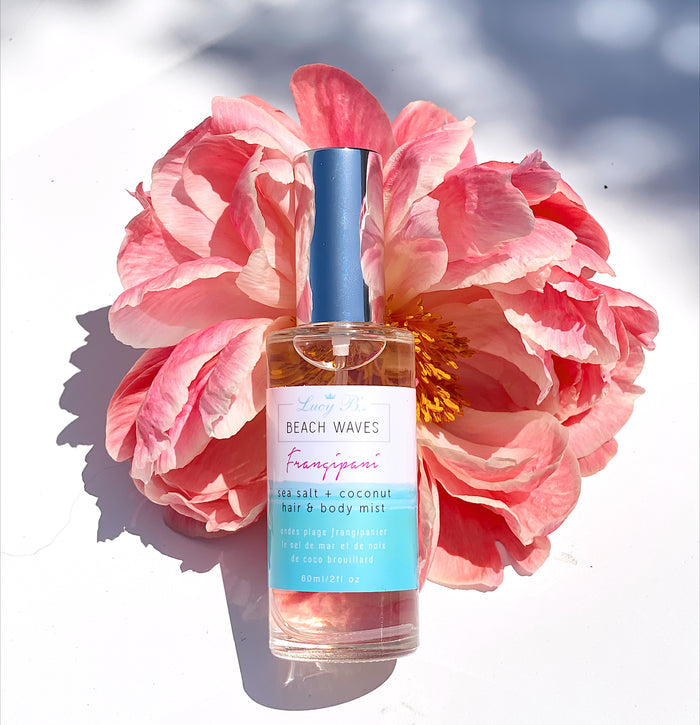 Beach Waves Sea Salt Hair & Body Mist - Frangipani | Hydra Bloom