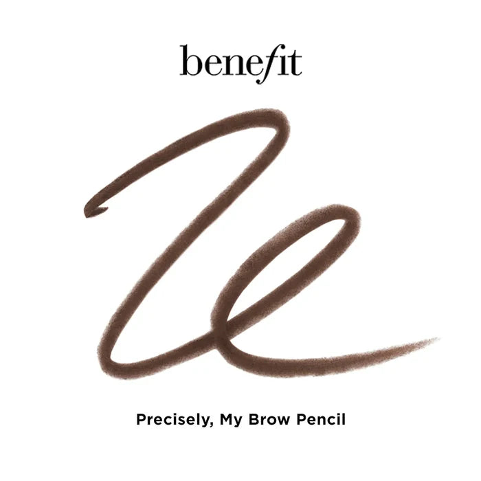 Swatch image of Benefit Cosmetics Precisely, My Brow Pencil waterproof eyebrow definer in various shades for natural-looking brows.