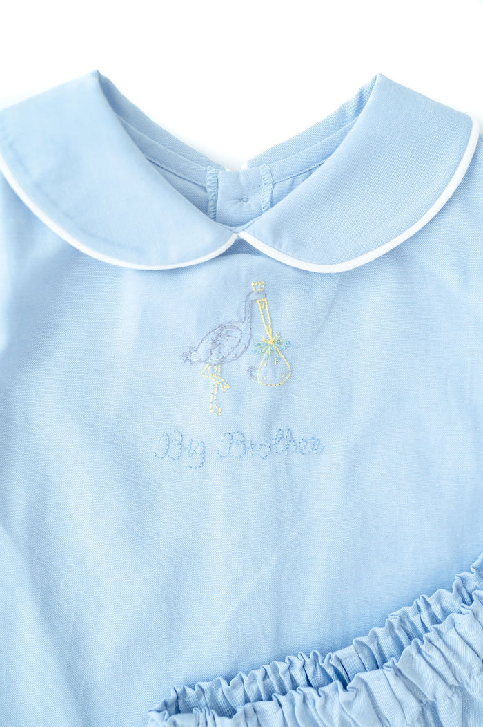 This heirloom-quality shirt is perfect for capturing cherished memories with the newest addition to the family.