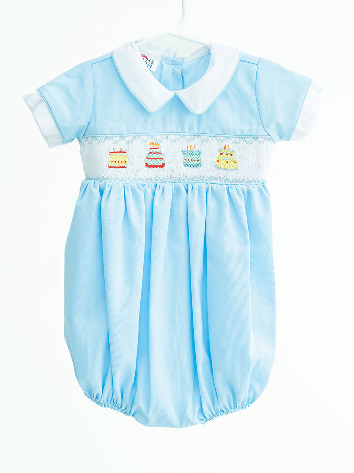 Birthday Boy Smocked Henry Bubble
