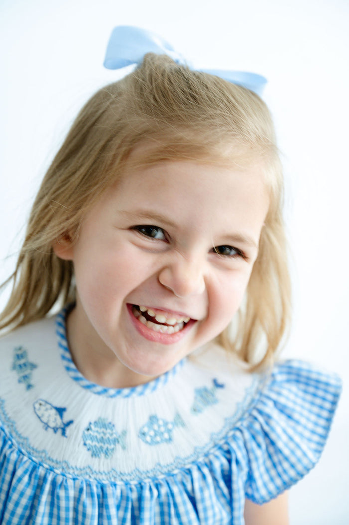 Blue Fish Smocked Helen Dress