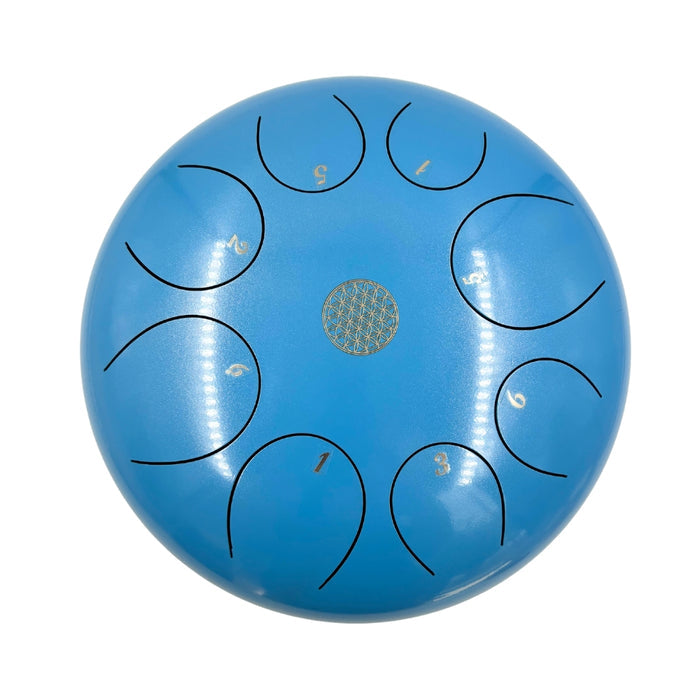 Blue Steel Tongue Drum - 12"